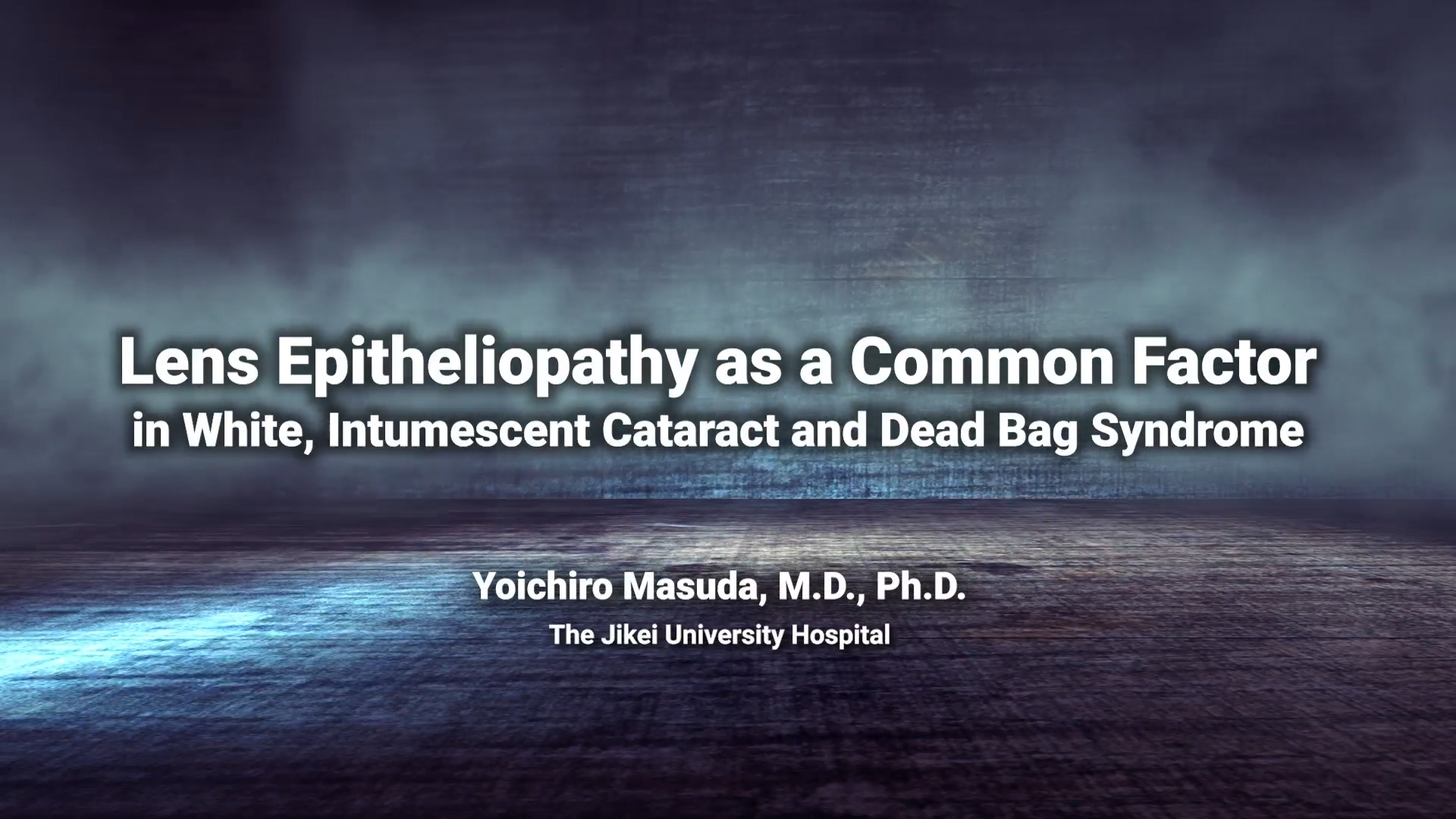 Lens epitheliopathy as a common factor in white intumescent cataract and dead bag syndrome